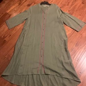 Beautiful Soft Surroundings dress with beautiful embroidery